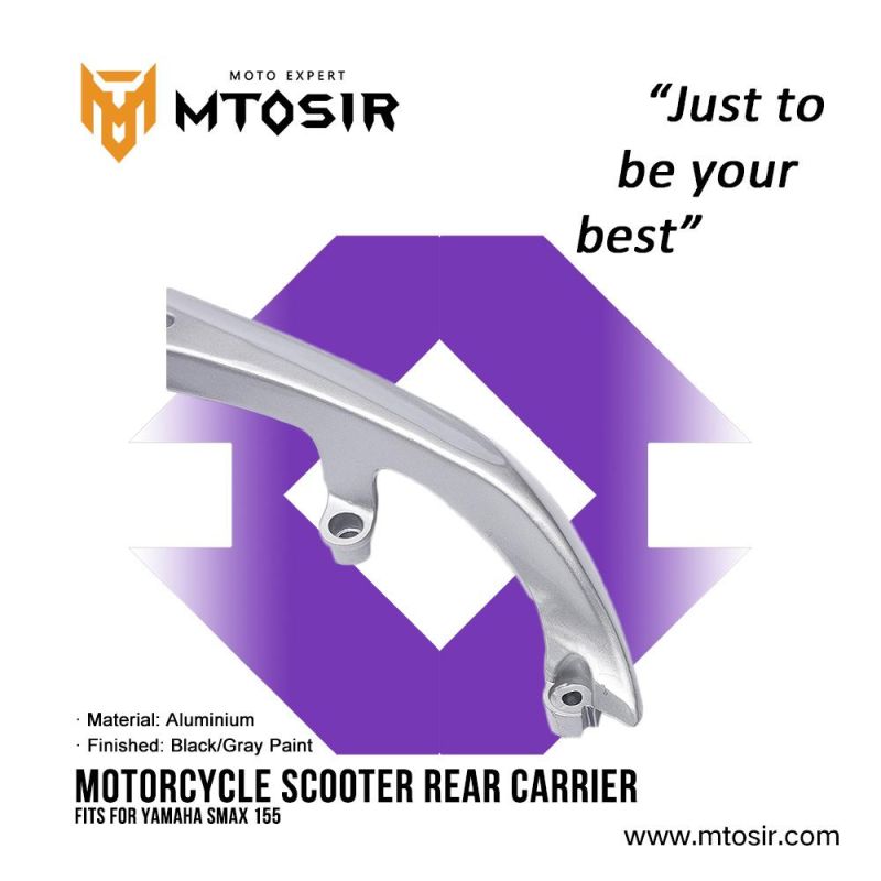 Mtosir Motorcycle Scooter Rear Carrier Fits High Quality for Vario2018, Click150 Motorcycle Spare Parts Motorcycle Accessories