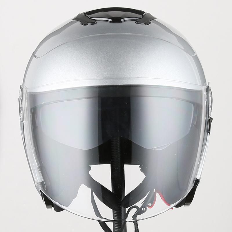 New Style Double Visor Half Face Motorbike Helmet with ECE & DOT Certification