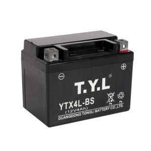 12V 4ah Mf Motorcycle Battery with OEM Service Available