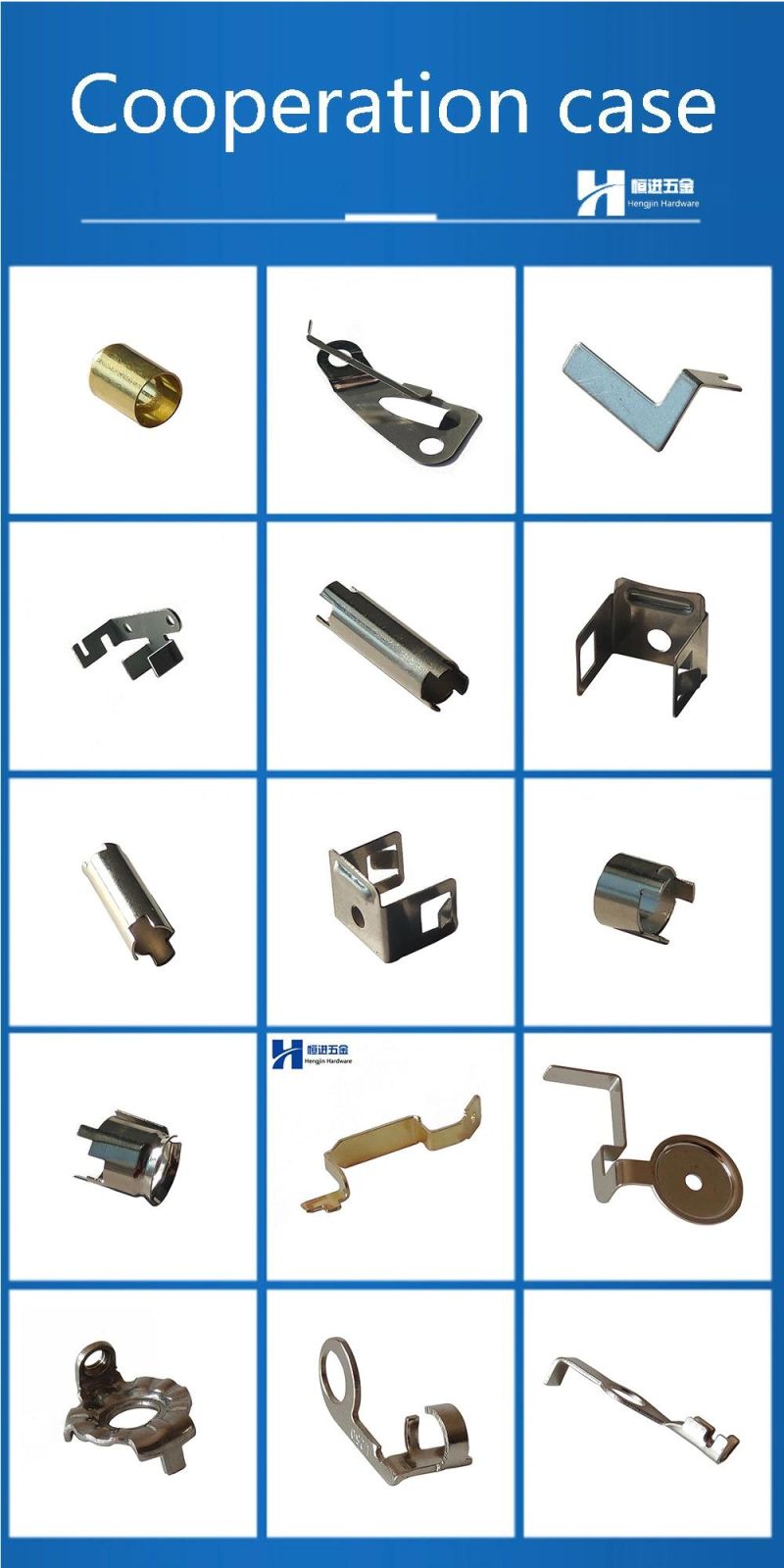 OEM Auto Parts Customized Metal Stamping Parts Punching Parts Deep Drawn Parts