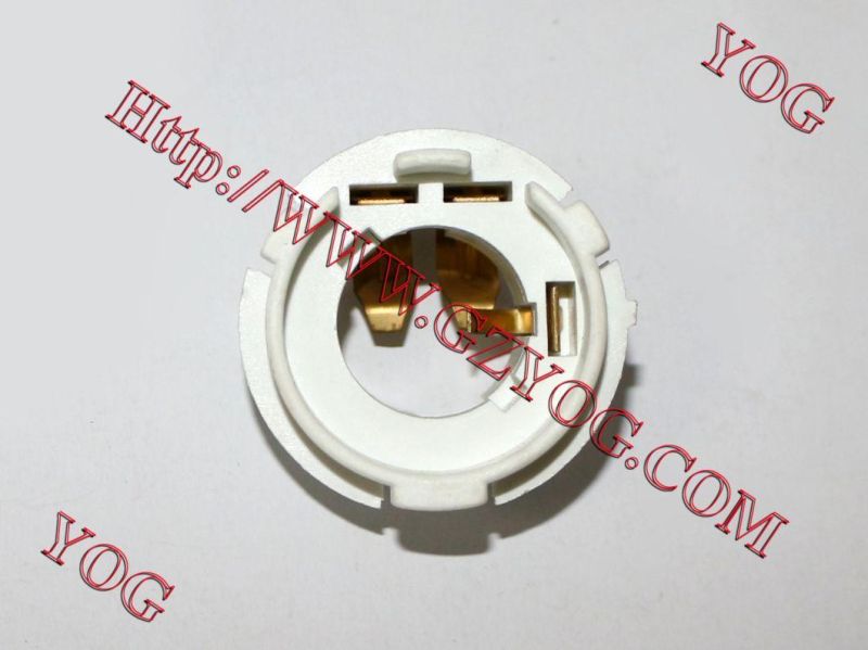 Yog Motorcycle Socket, Headlight/Bulb Holder/Bulb Sitting/Head Lamp Sitting for Different Models