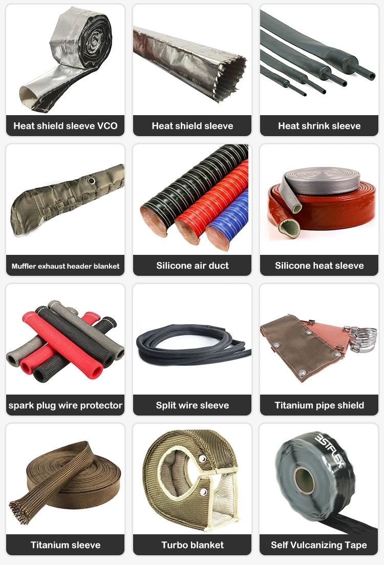 Heat Management Solutions Marine Exhaust Insulation Muffler Turbo Hose Exhaust Pipe Ceramic Fiber High Heat Insulation Tape