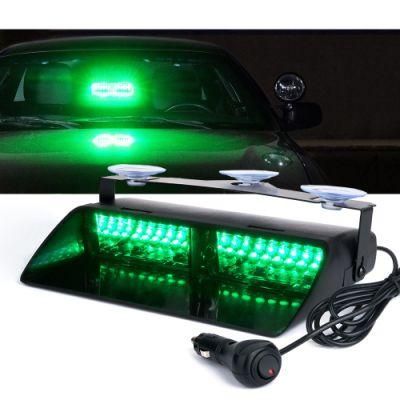 Easy Installation 12V 16PCS LED Law Enforcement Vehicle Truck Interior Roof Windshield Dashboard Flash Warning Light