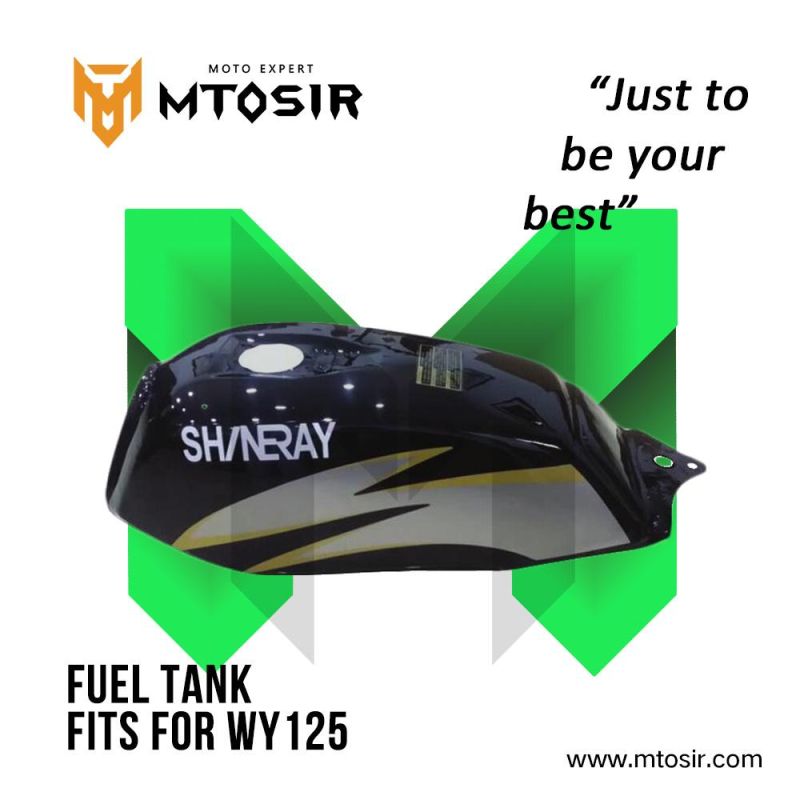 Mtosir Fuel Tank for Wuyang Wy Wy125 Wy-7 Big Mouth High Quality Oil Tank Gas Fuel Tank Container Motorcycle Spare Parts Chassis Frame Parts