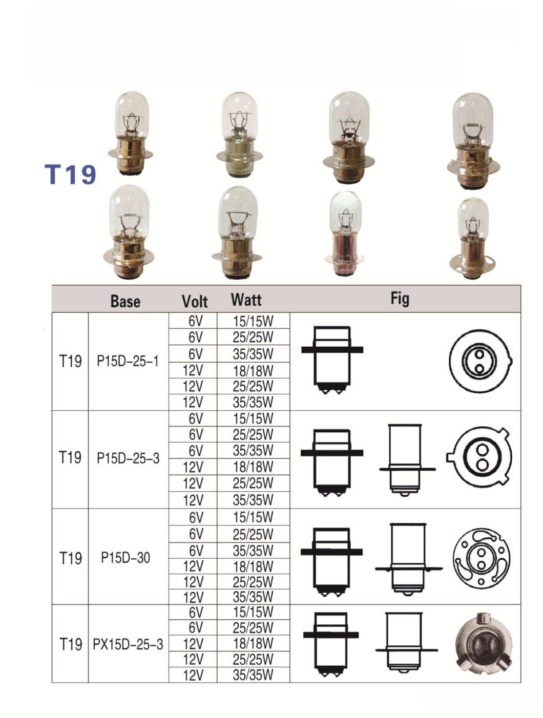 Head Light- Original & Halogen Bulb T19