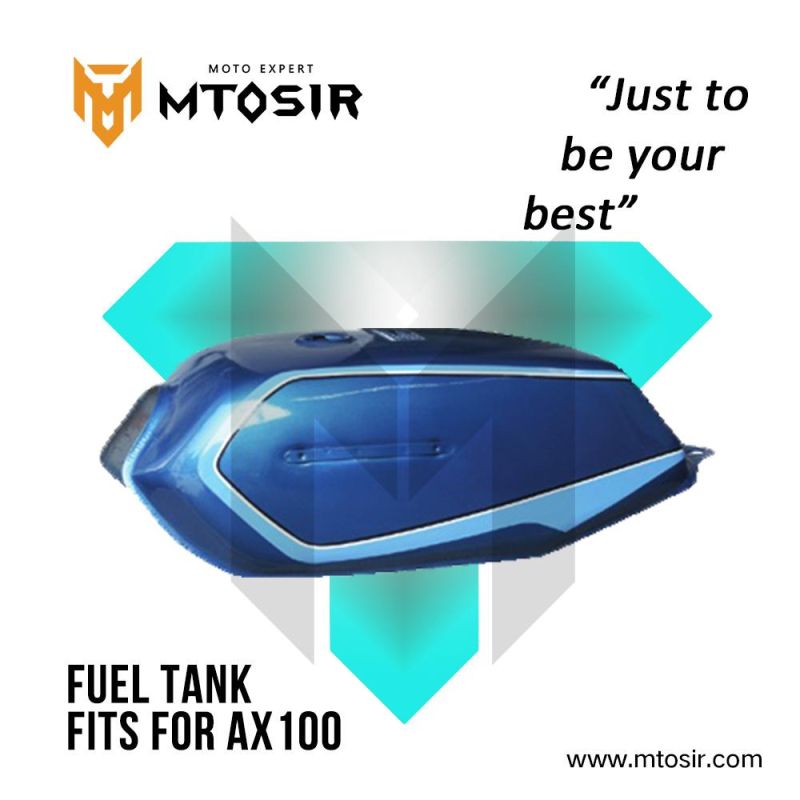 Mtosir Fuel Tank for Suzuki Ax-4 (GD110) Ax100 High Quality Oil Tank Gas Fuel Tank Container Motorcycle Spare Parts Chassis Frame Part Motorcycle Accessories