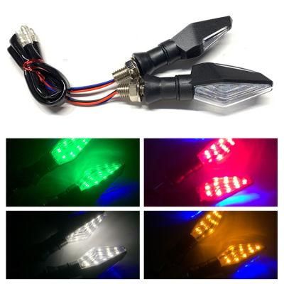 Motorcycle Turn Signal Turn Signal 12V Direction Light Modified Huanglong 600 Corner LED Turn Light Direction Light