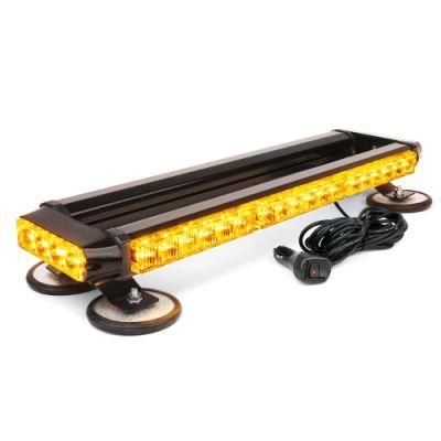 44 Ultra Bright High Intensity Amber LED 21&quot; Double Sided High Visibility Emergency Hazard Warning Light