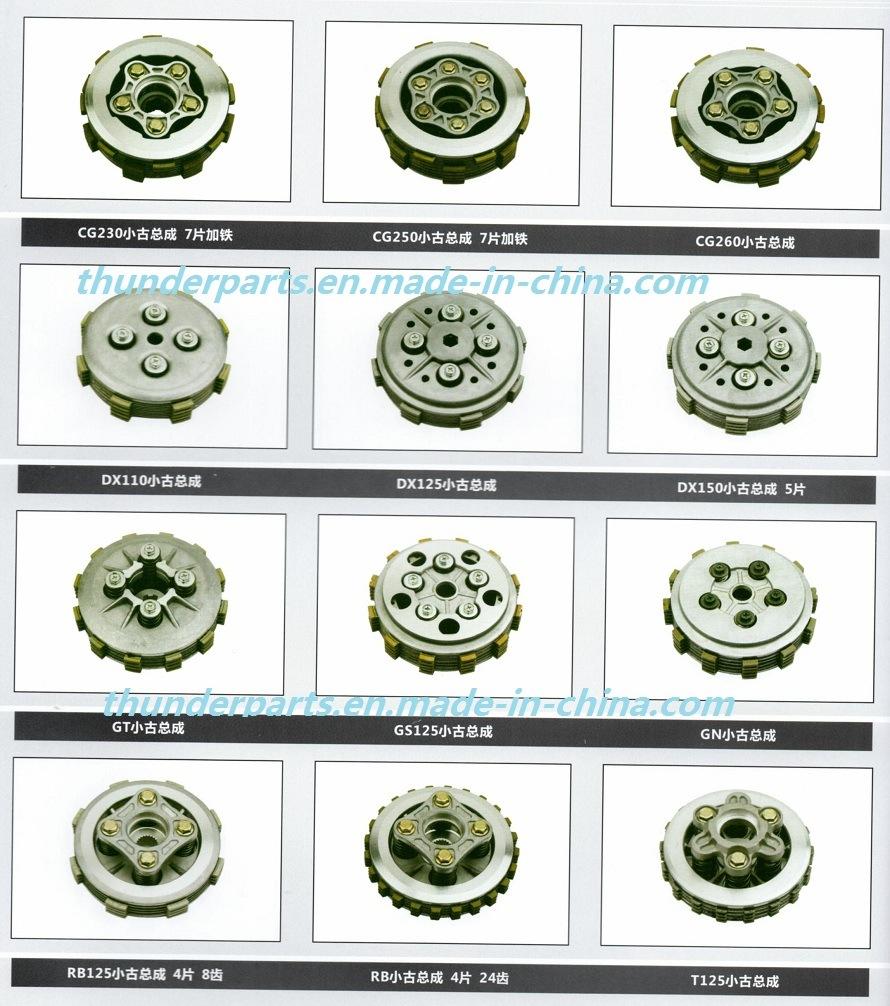 Motorcycle Clutch Assy/Canasta De Embrague Completo/Centrifugo/Variador/Cremallera Bajaj100, Xr150, Crf230, Nxr125, CB110, CB190r