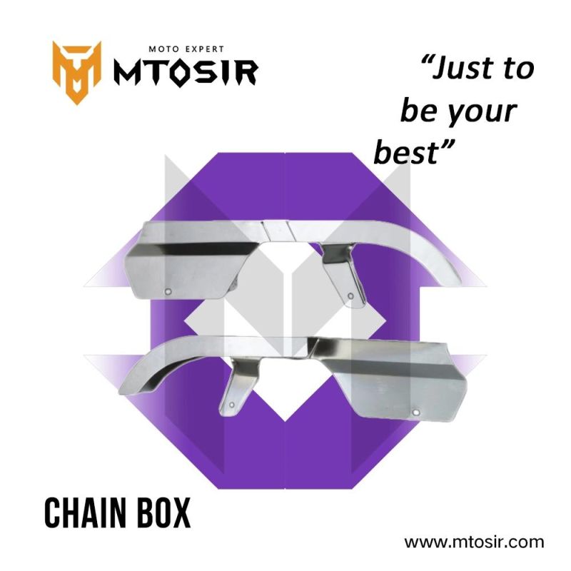 Mtosir High Quality Motorcycle Chain Box Fit for Gn125 Ax100 Wave125 Dy100 Wy125 Scooter Universal Motorcycle Accessories Motorcycle Spare Parts Chain Case