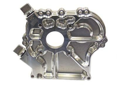 5 Axle CNC Machining Aluminum 6061 Engine Stator Side Cover Crankcase