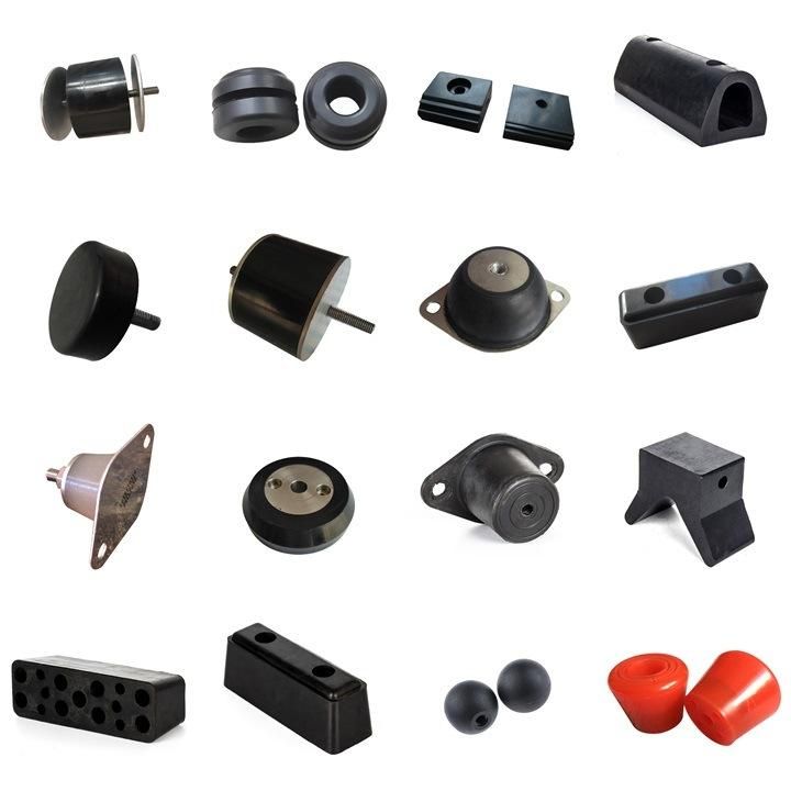 OEM Natural Rubber Silent Pad / Cylindrical Shock Damper / PU Rubber Shock Absorber