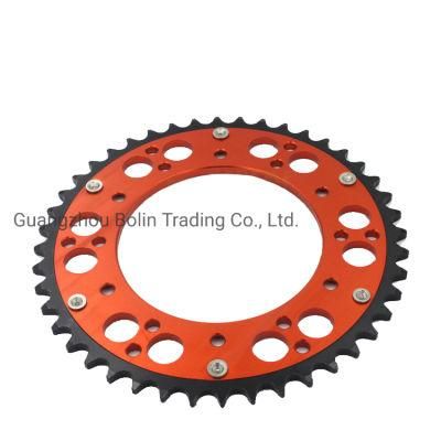 Steel Ladle Aluminum Rear Sprocket for Ktm Exc Smr Duke SMC LC4