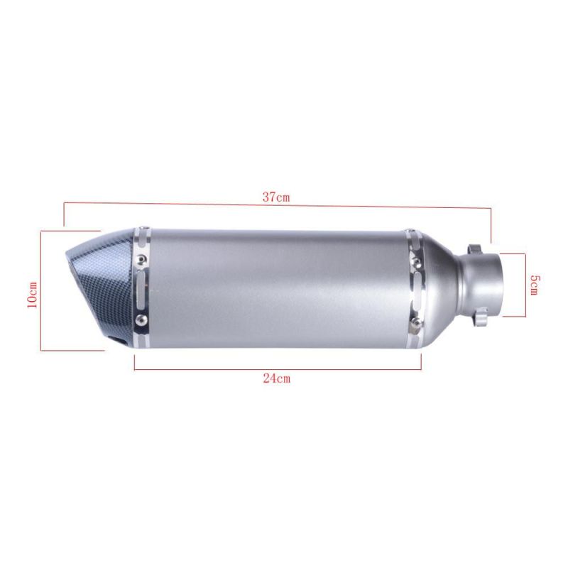 Removable dB Killer 38-51mm Racing Exhaust Muffler for Motorcycle Exhaust Pipe