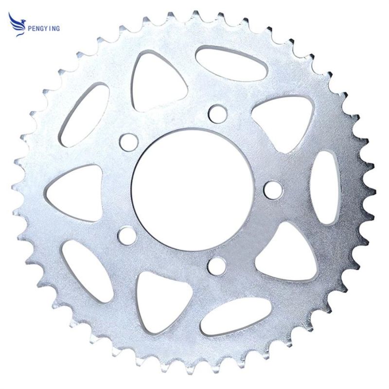 Motorcycle Parts 44t 45t 46t Rear Sprocket Kit Steel Aluminum Composite for Benelli Bj600 Bj600GS-a Bn600 TNT600 Trk502c TNT300