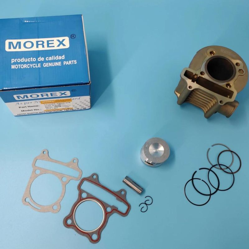 Motorcycle Spare Parts Accessories Morex Genuine Kits Piston & Cylinder for Engine Vespa Original Honda Suzuki YAMAHA Bajaj