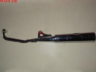 Yog Motorcycle Parts Motorcyclce Muffler Assy for Honda Wave110 C110 Bajajboxer
