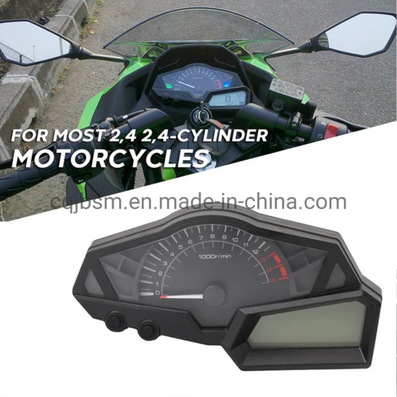 Cqjb Motorcycle Body Parts Kawasaki Z300 Meter Speedometer