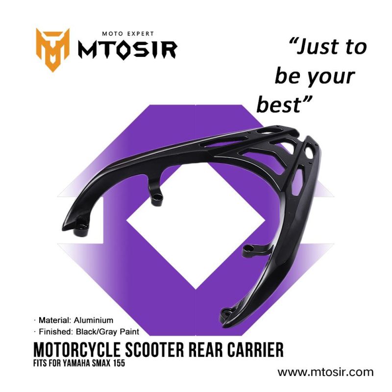 Mtosir Motorcycle Scooter Rear Carrier High Quality Fits for YAMAHA Smax155 Motorcycle Spare Parts Motorcycle Accessories Luggage Carrier