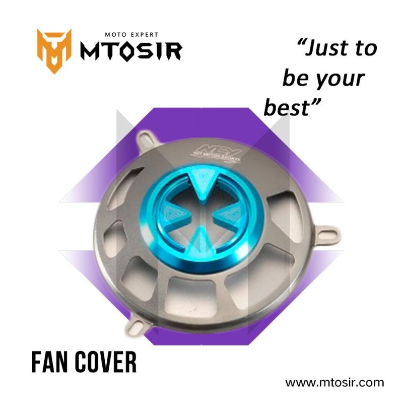 Mtosir High Quality Fan Cover Fit for YAMAHA Honda Bajaj Suzuki Motorcycle Accessories Motorcycle Spare Parts Red Blue Silver Different Style