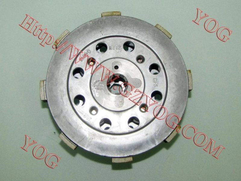 Yog Motorcycle Parts Clutch Disc Center Complete for Tvs Star Tvs Star Hlx125 Ybr125