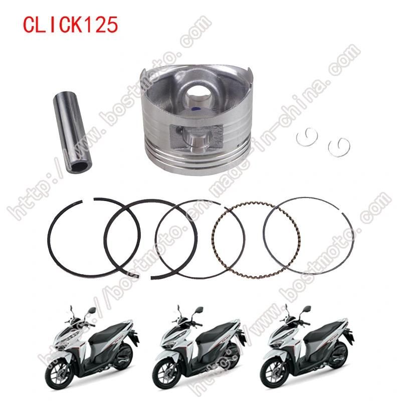 Long Service Life Motorcycle Parts Piston Kit for Honda Click 125 Cc Motorbikes