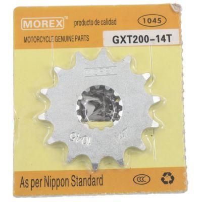 Motorcycle Spare Parts Accessories Original Morex Genuine Sprocket Chain Kit for Genesis Gxt-200