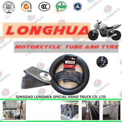 Butyl and Natural Motorcycle Inner Tube with ISO Certification (110/90-16)