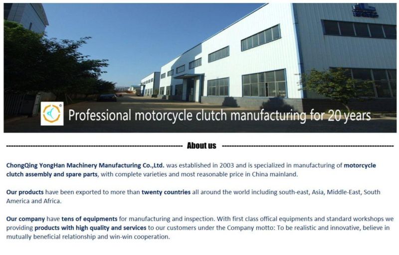 Factory OEM Motorcycle Clutch for Honda Motorcycle (NXR150)