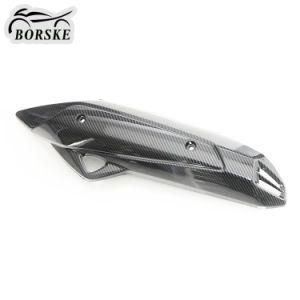Muffler Cover Protector Nmax Parts Exhaust Protector Carbon for YAMAHA Nmax 13-19