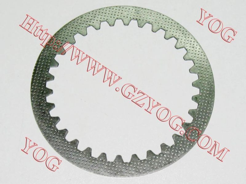 Yog Motorcycle Parts Motorcycle Clutch Metal Plate/Iron Clutch Fiber/Discos De Friccion for Different Models