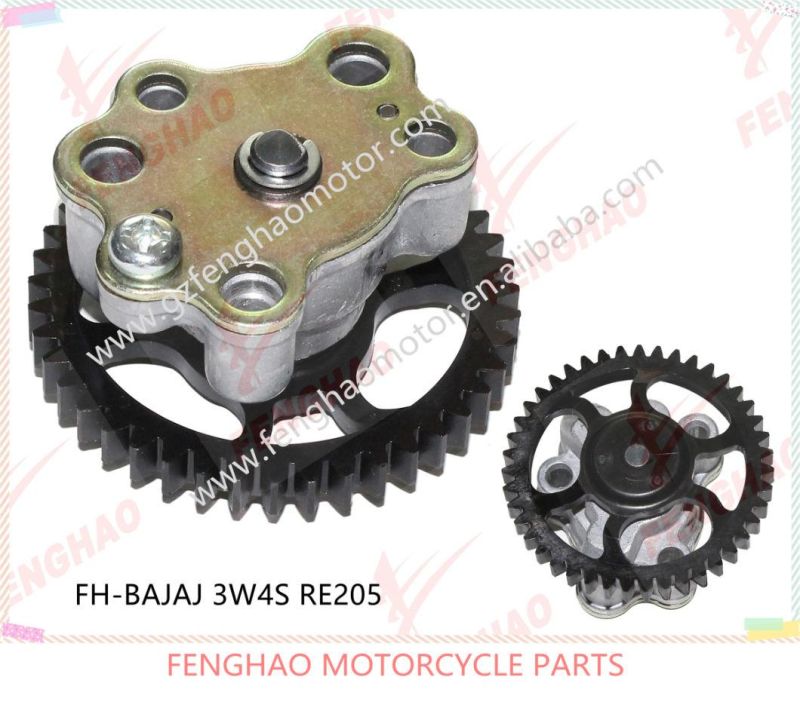 Motorcycle Engine Parts Oil Pump Is Suitable Bajaj 3W4s/Re205/Bm150/CT100/Pulsar135/Pulsar200
