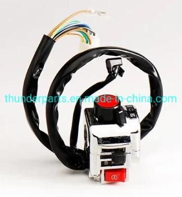 Motorcycle Handle Switch/Interruptor De Manija/Manillar/Juego Comandos Luces Chooper, Gixxer150, Ax4 Gd110, Ax100, Gn125h