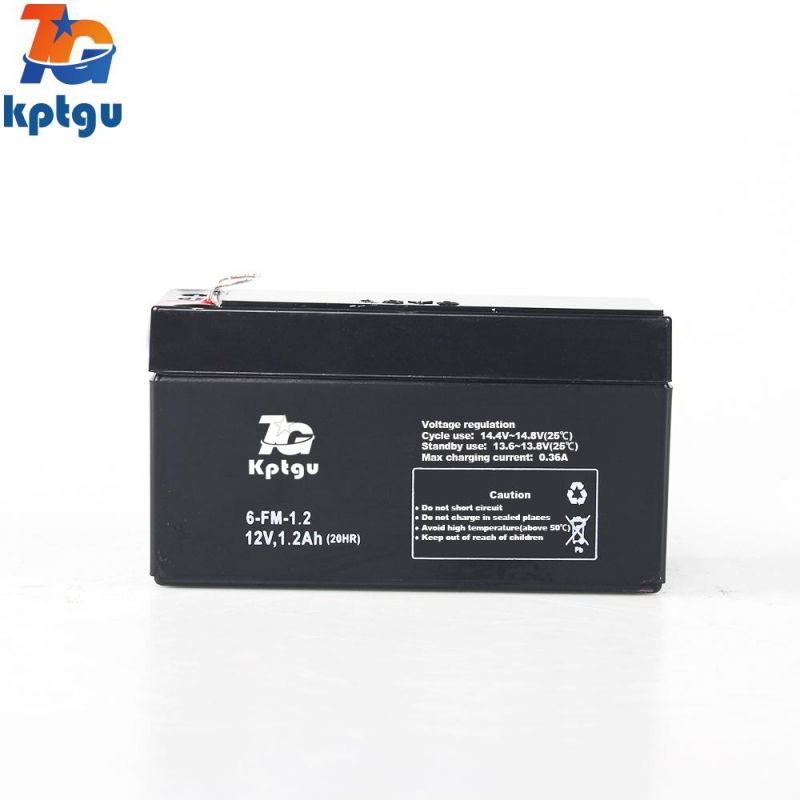 12V1.2ah AGM Scooter Battery Rechargeable Lead Acid Motorcycle Battery with Extreme Vibration Resistance