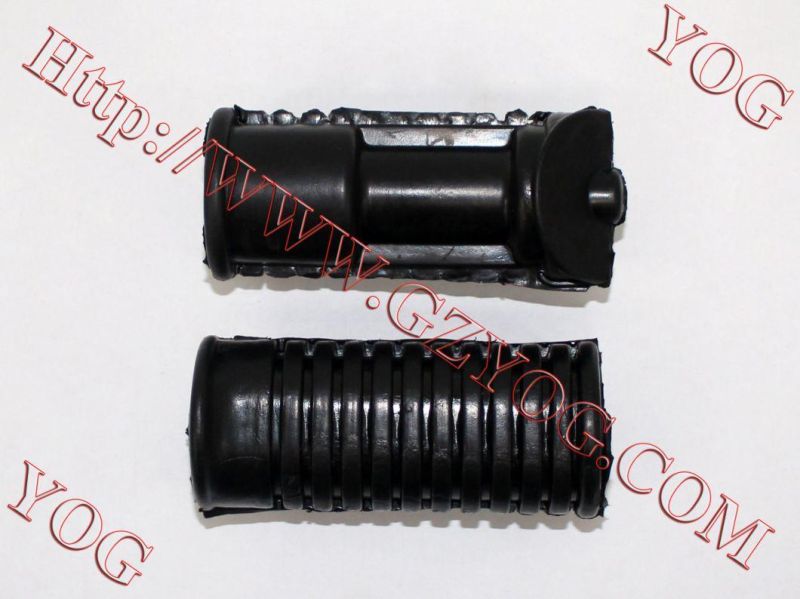 Motorcycle Spare Parts Front Footrest Rubber Dy100 Horse150 Ybr125