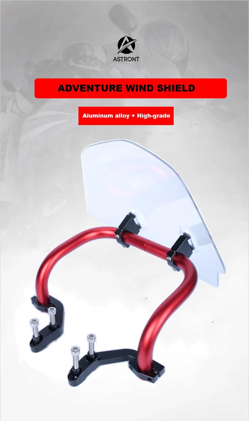 Dirt Bike Motorcycles General Modification Accessories Aluminum Alloy Mobile Phone Bracket Adventure Wind Shield