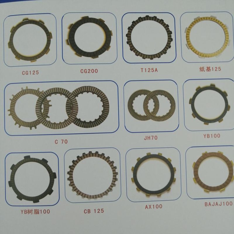 Motorcycle Spare Parts Clutch Plate for C50/C70/CD50/CD70