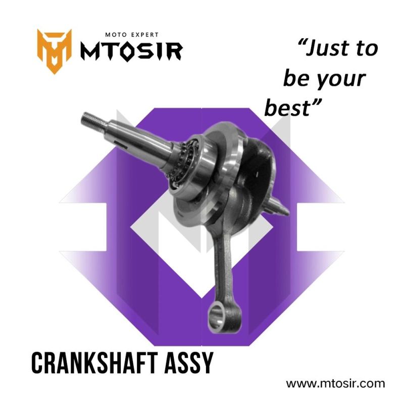 Mtosir High Quality Motorcycle Crankshaft Assy Fit for Cg125 Gy6 Gn125 Ax100 Titan Fz16 Scooter Universal Motorcycle Accessories Motorcycle Spare Part