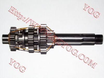 Yog Motorcycle Main Shaft Complete/Primary Shaft Complete for Bajaj Bm-100/150 Cg125/150
