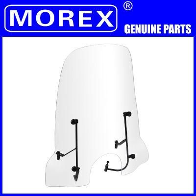 Motorcycle Spare Parts Accessories Morex Genuine Wind Shield for Sym Fiddle II PMMA Material