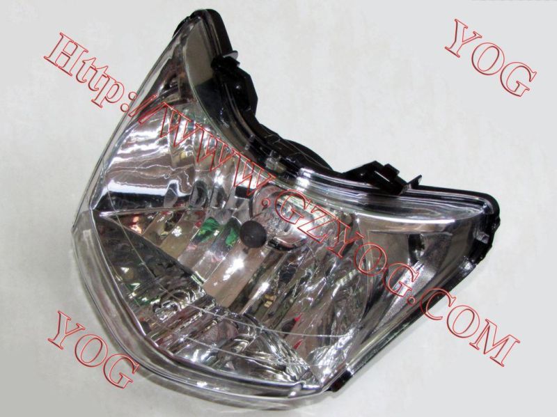 Yog Motorcycle Spare Parts Motorcycle Headlight Assy Zj125 Zh125 Cgl125