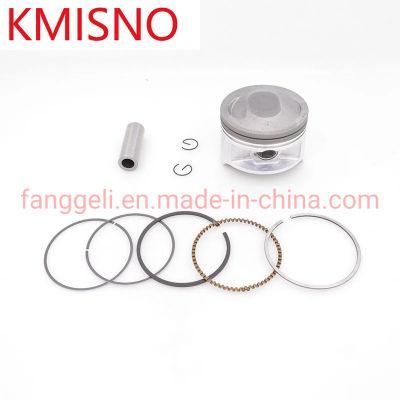 Motorcycle 66 mm Piston 16 mm Pin Ring Set Kit Assembly for Qingqi Suzuki Qm200gy GS200 Gtx200 GS199 200cc Spare Parts