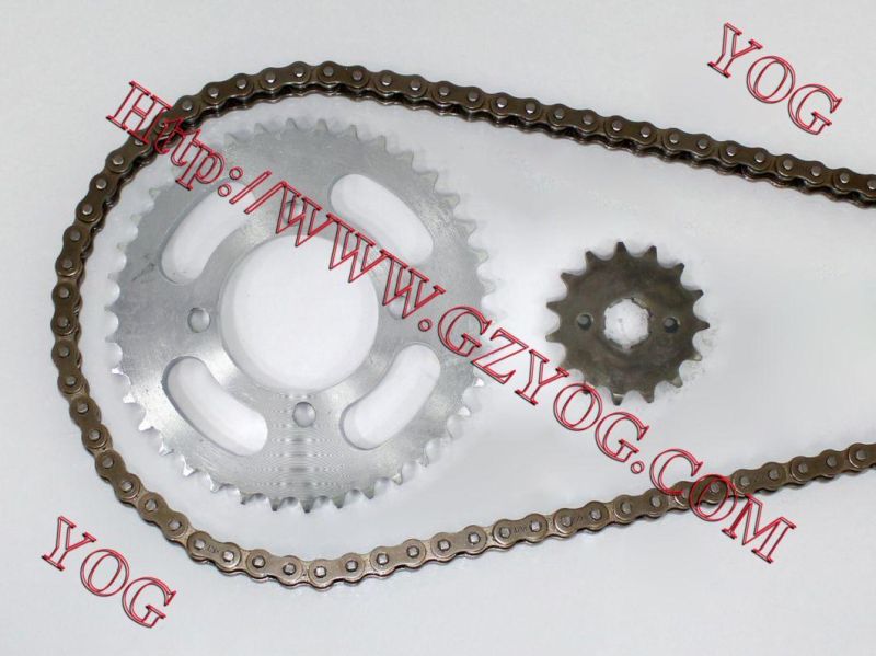 Motorcycle Chain Sprocket Set, Repuestos PARA Motocicletas, Kit De Transmision for Honda Nxr150 Bross150