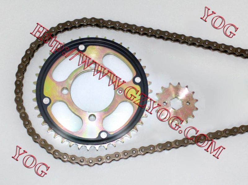 Motorcycle Chain Sprocket Set, Repuestos PARA Motocicletas, Kit De Transmision for Honda Nxr150 Bross150