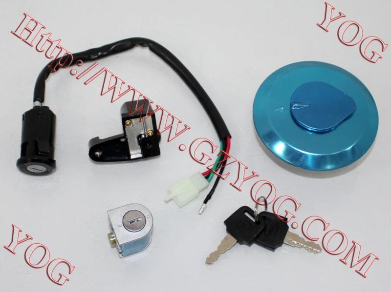 Motorcycle Spare Parts Key Set Ignition Switch Cg125 Dm150 Biz125