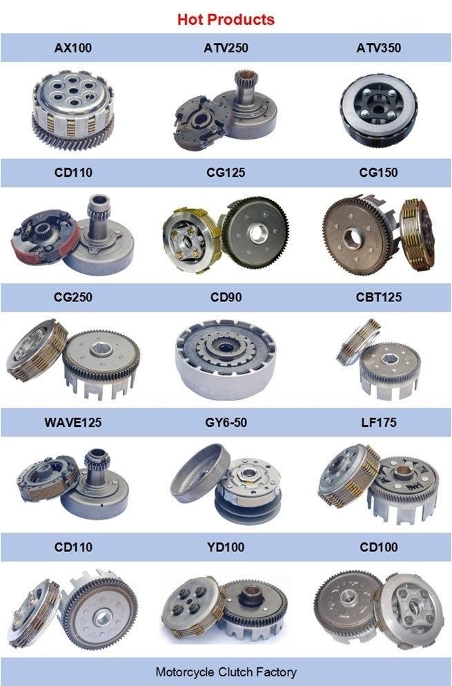 Factory Rubber Based Clutch Disc for Honda Motorcycle (CG150)