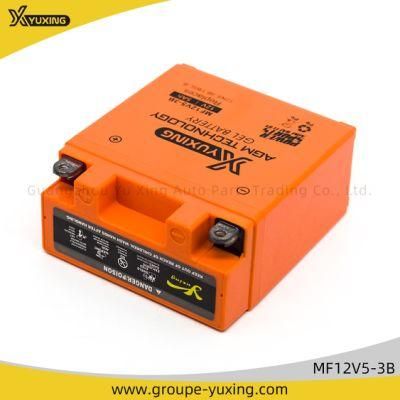 Motorcycle Battery (MF12V5-3B) for Motorcycle Parts Motorcycle Accessories