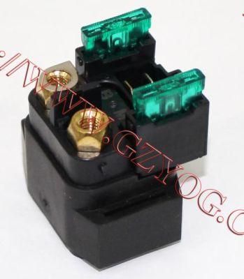 Motorcycle Part Starter Relay Ybr-125/Elite80/Hj1257/Gsr125/Bajaja Box/Tvs