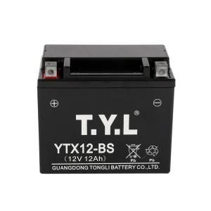 Ytx12-BS/12V 12ah Tyl Battery SLA/AGM/VRLA Mf Motorcycle Battery with Best Price