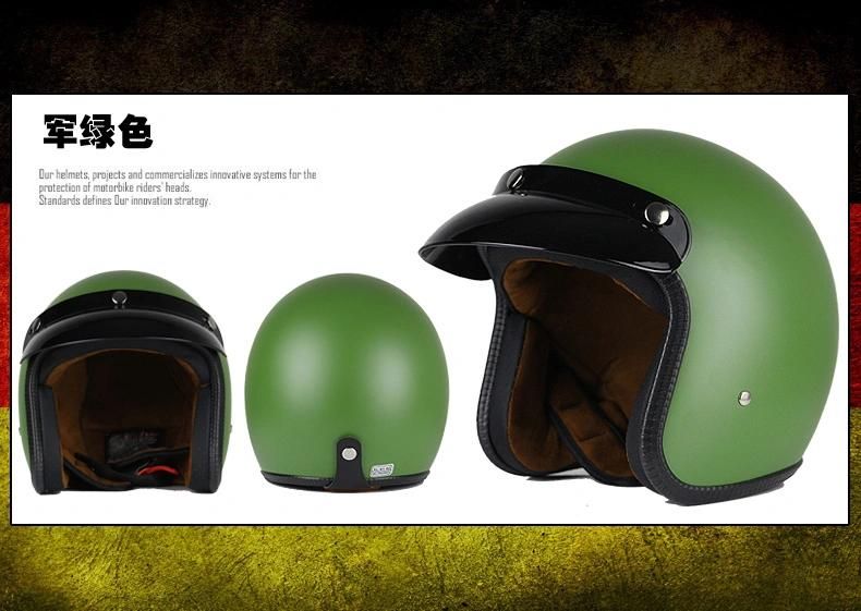 Factory Directly Supply High Quality ABS Best Motorcycle Helmet Motorcycle Half Face Helmet for Sale